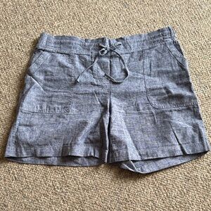 Talbots Jean Linen Shorts